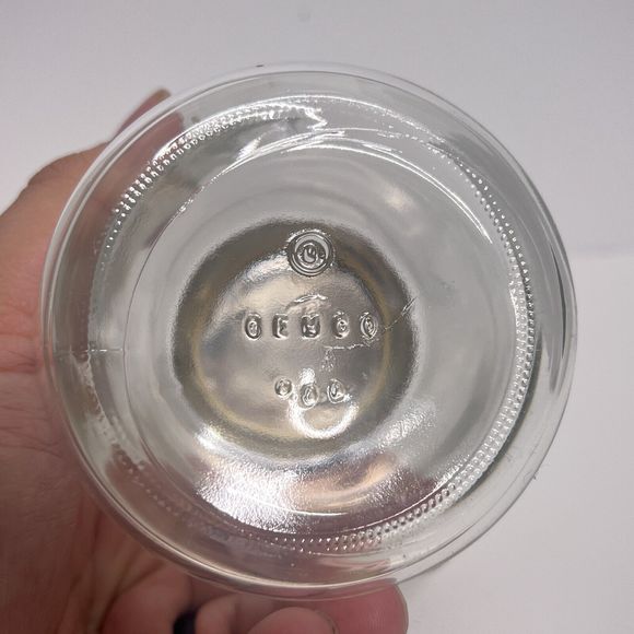 GEMCO Glass Syrup Dispenser Pourer, Chrome Handle, USA - Picture 6 of 6